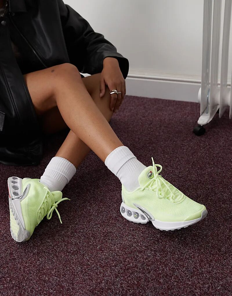 Кроссовки Nike Air Max DN зеленого цвета — фото 3