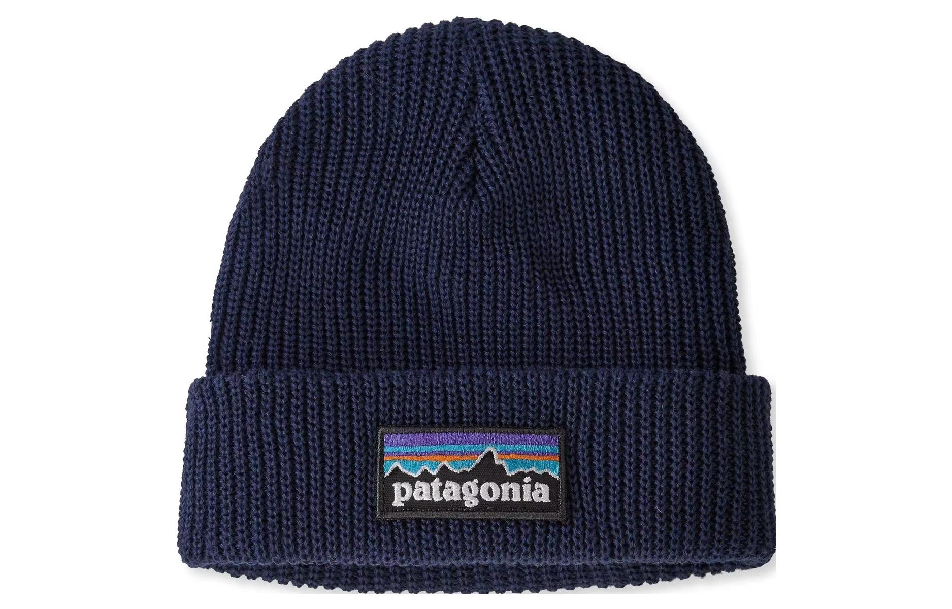 

Patagonia Шапка-бини унисекс из переработанного полиэстера, темно-синяя