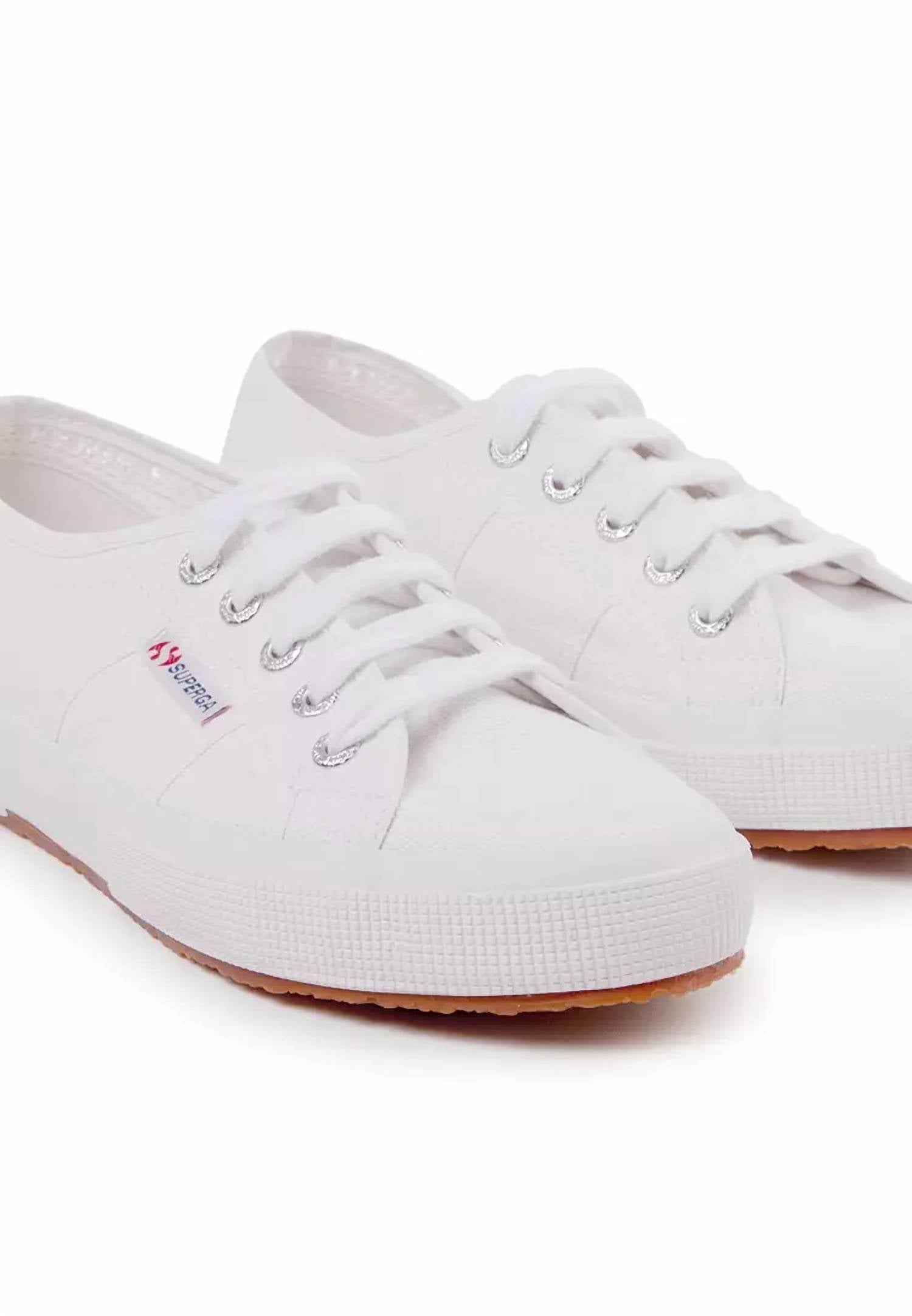 Женские кроссовки 2750 Cotu Classic в белом цвете Superga — фото 4