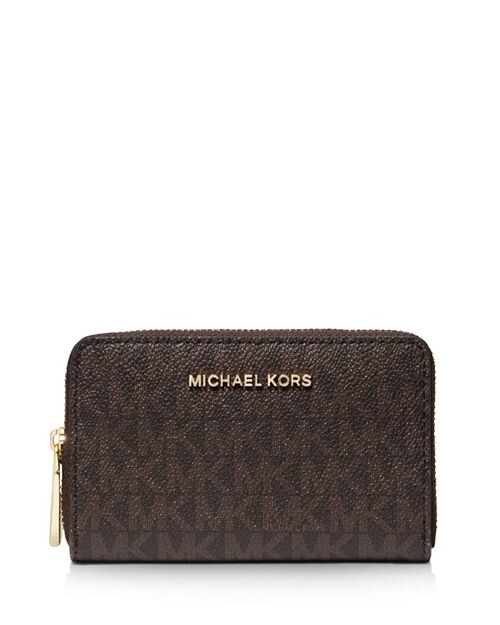 

Маленькая визитница с монограммой Michael Kors, цвет Tan/Beige
