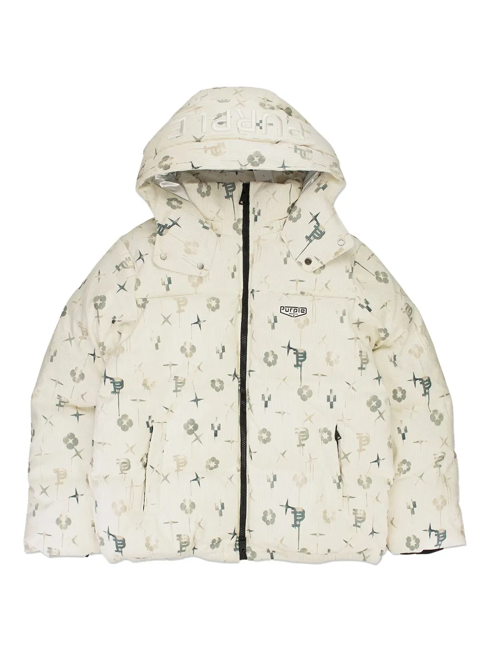 

Куртка на молнии Purple Brand, белый