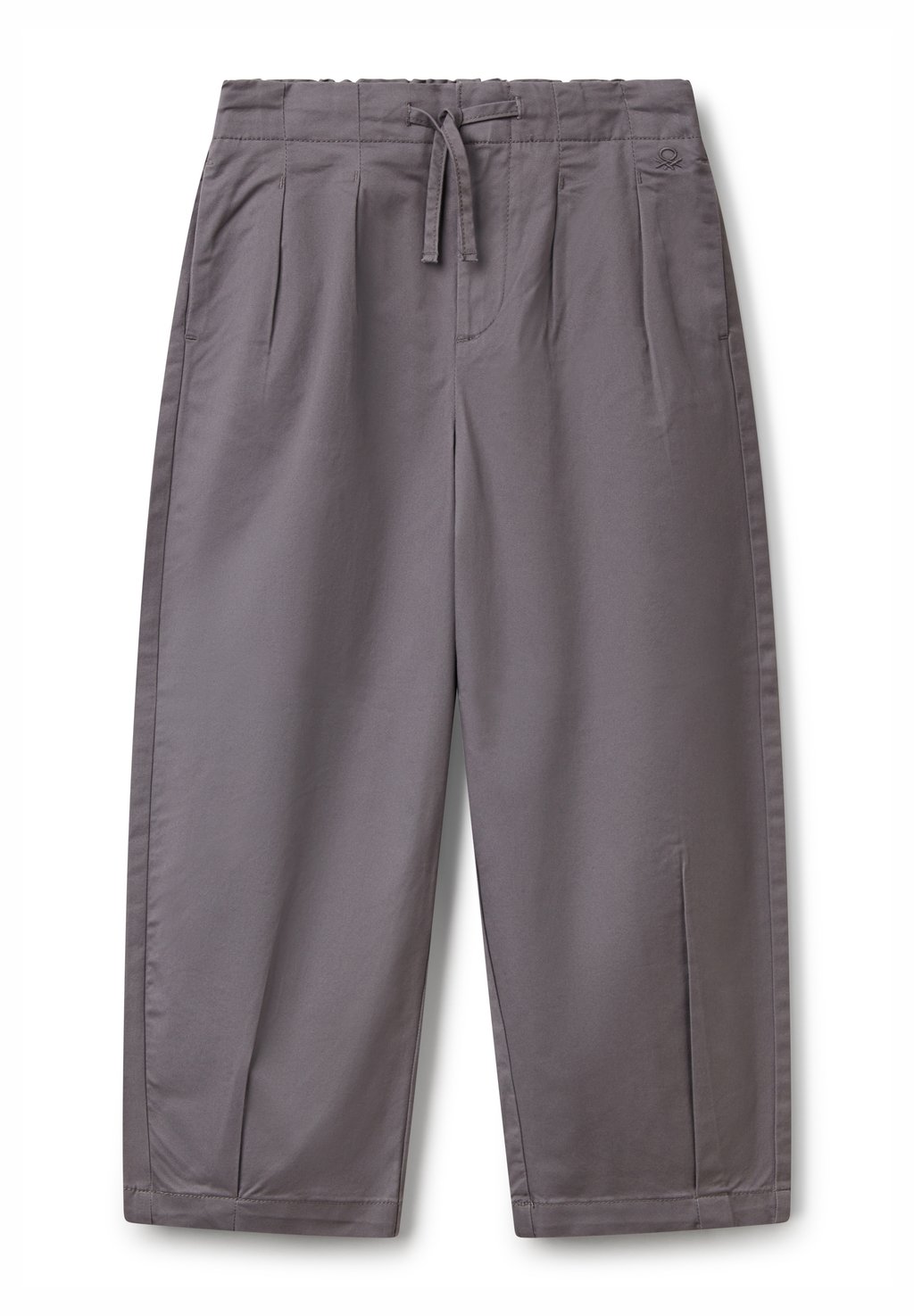 

Брюки WITH PLEATS United Colors of Benetton, серый