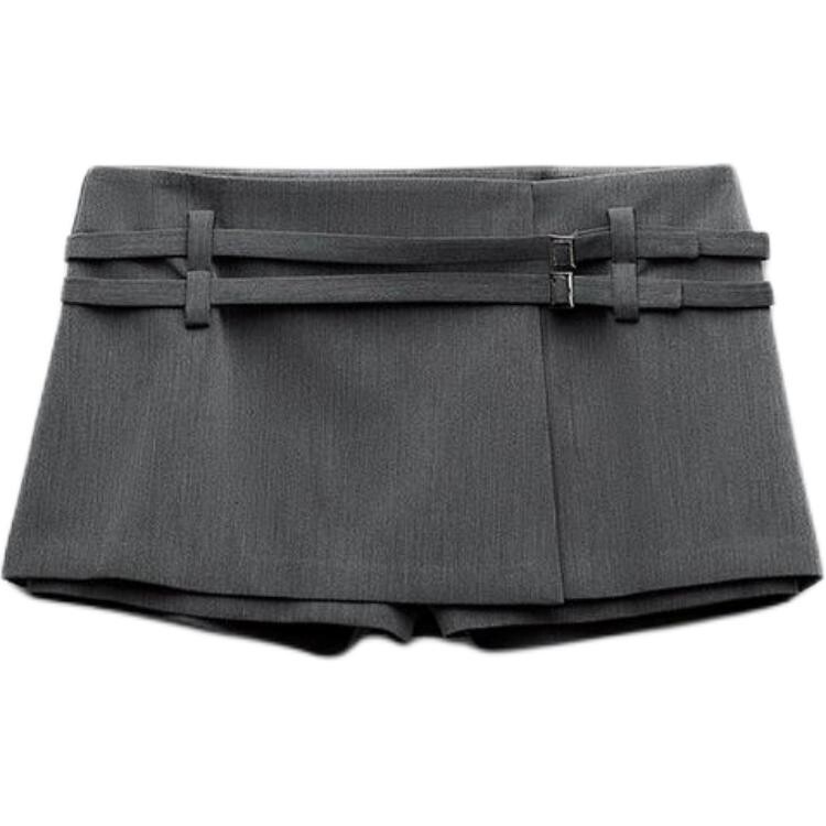 

Юбка повседневная женская угольно-серая Zara