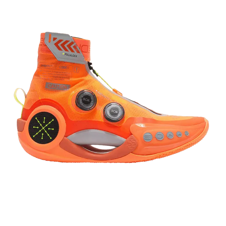 

Кроссовки Li-Ning Way of Wade 9 Infinity Caution, оранжевый