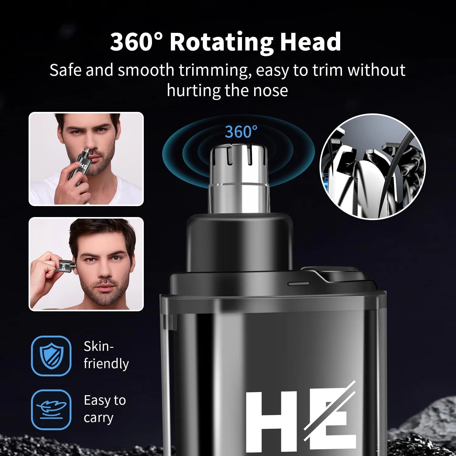 Профессиональный набор для стрижки волос 5 в 1 от HIENA PRO Hiena Pro — фото 4