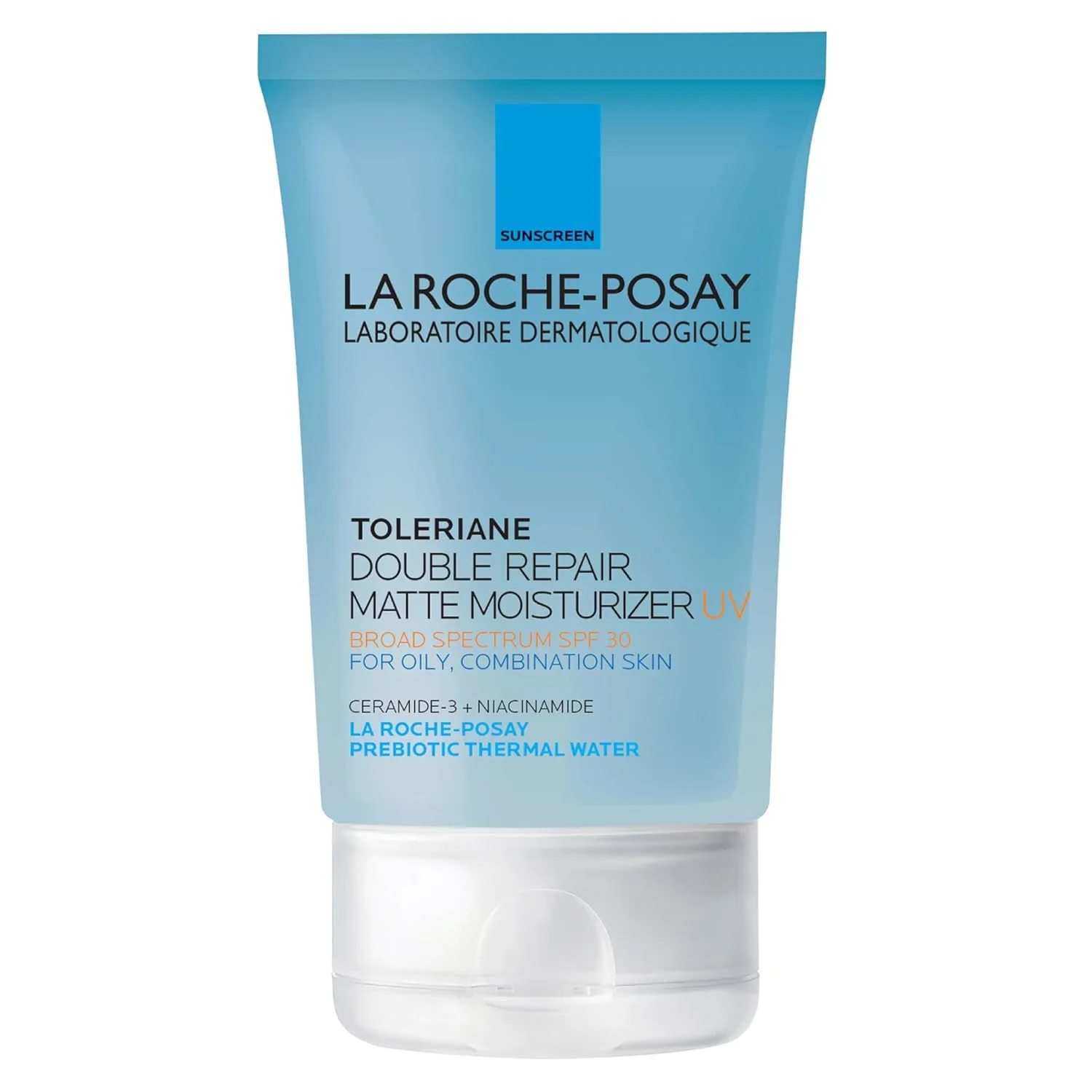 Крем для лица SPF LA ROCHE-POSAY Toleriane Double Repair матирующий увлажняющий, ежедневный уход для жирной кожи с
