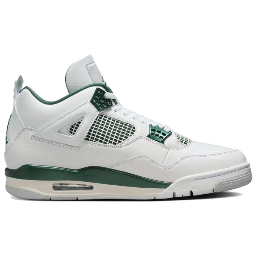 Мужские баскетбольные кроссовки Jordan Air Jordan 4 Vintage, White/Green — фото 2