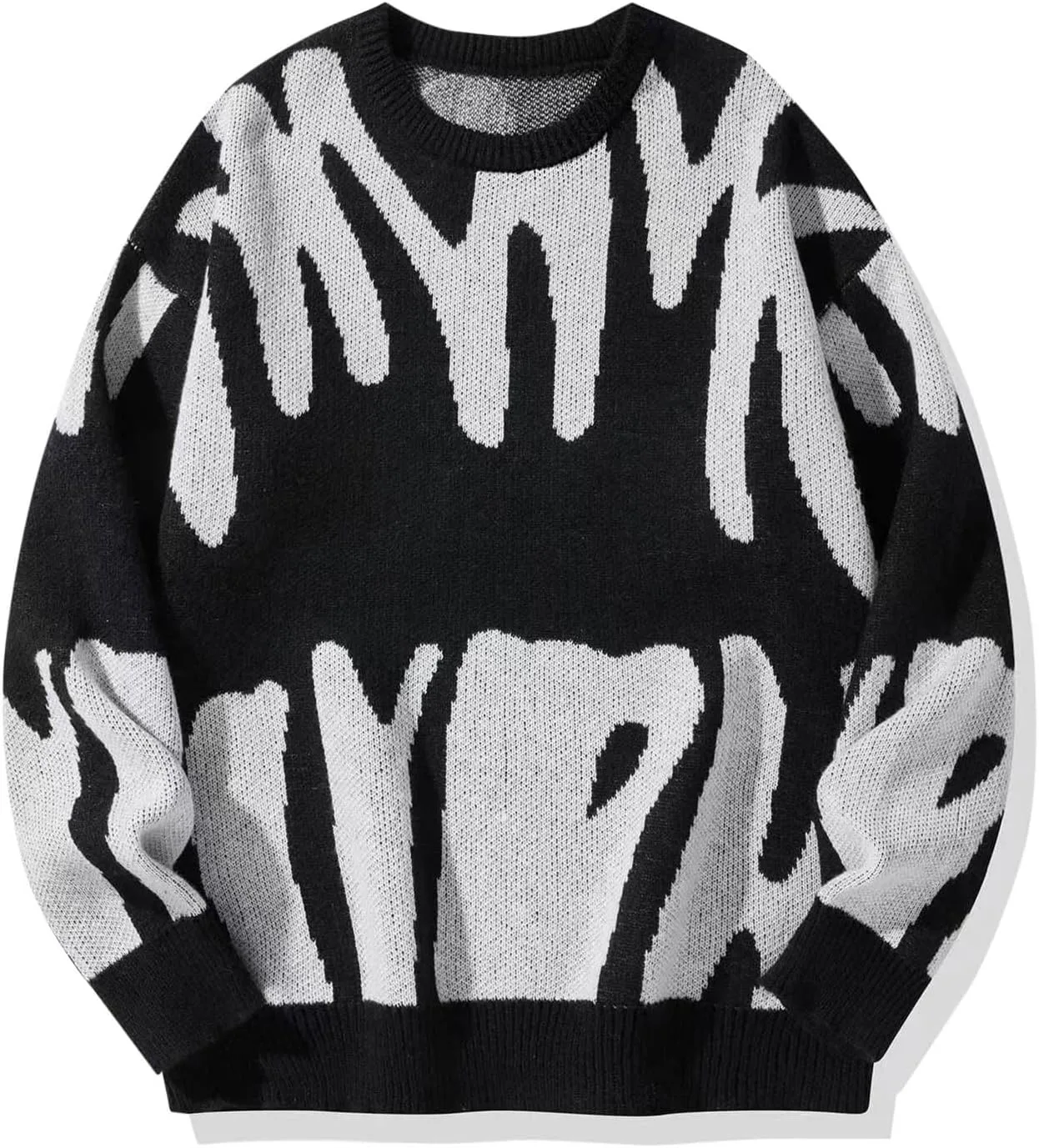 

Мужской оверсайз свитер Vintage Graphic Color Blocking TXGMNA