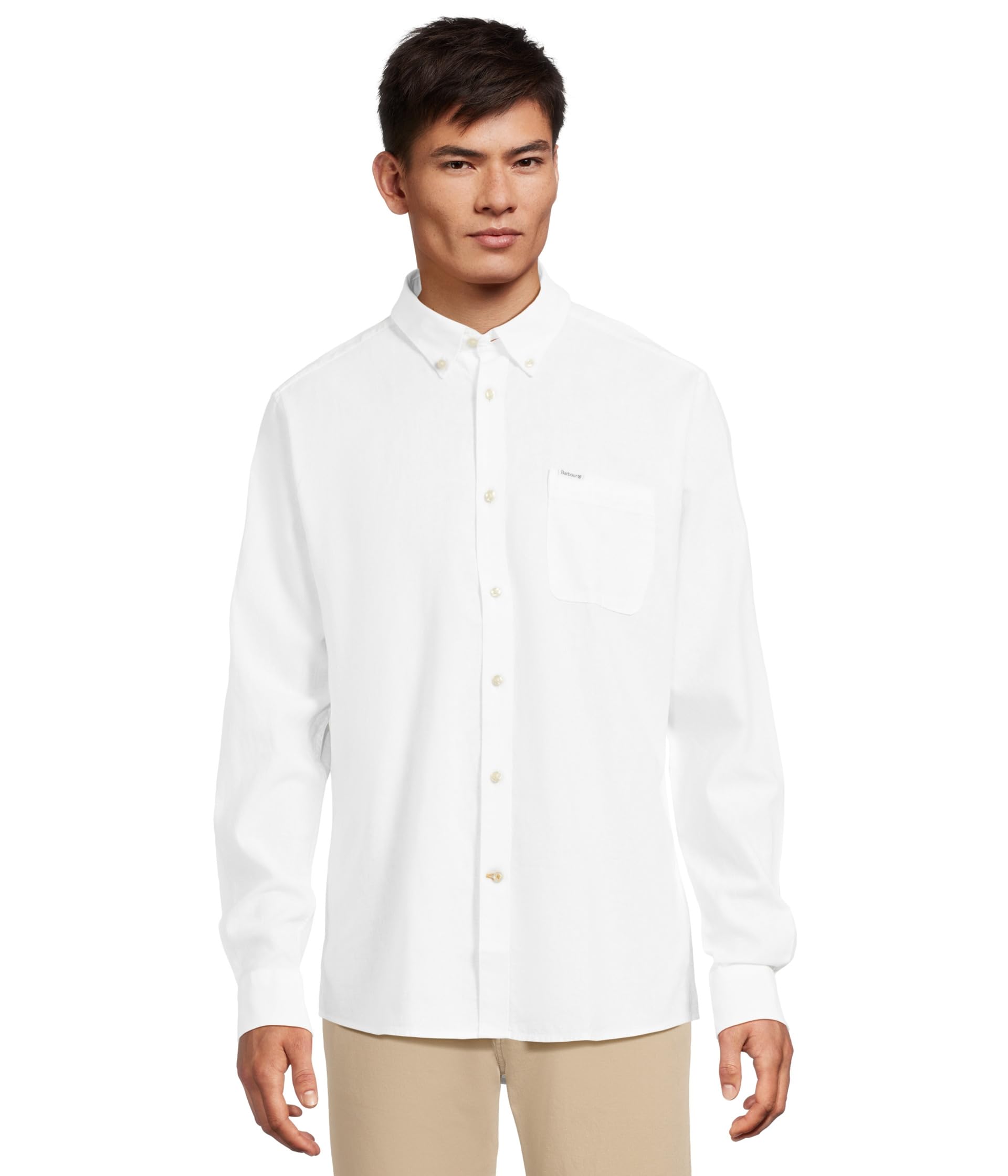 

Рубашка Barbour Nelson Tailored Shirt, белый