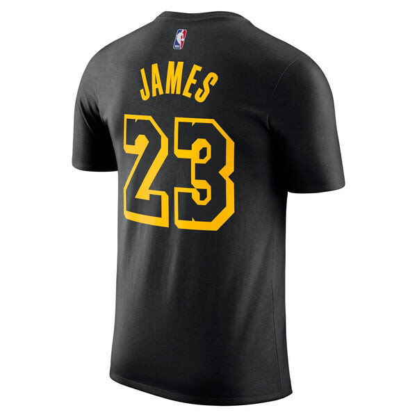 Футболка nba lakers Nike, черный — фото 2