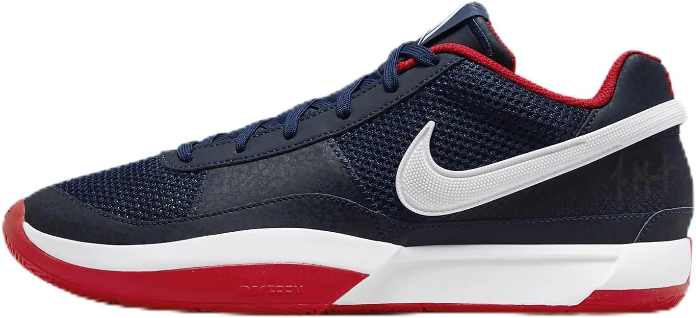 Баскетбольные кроссовки Nike Men's Ja 1, темно-синий/красный/белый