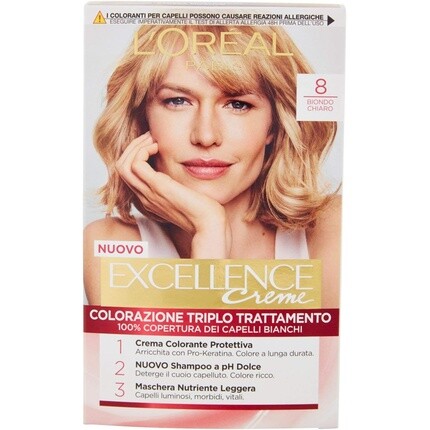

L'Oreal Paris Excellence Cream №08 Блондин Светлый