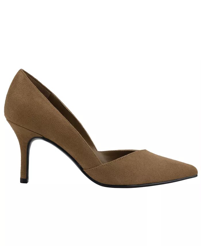 Женские туфли-лодочки Tuscany Slip On Stiletto Dress Marc Fisher, коричневый — фото 2