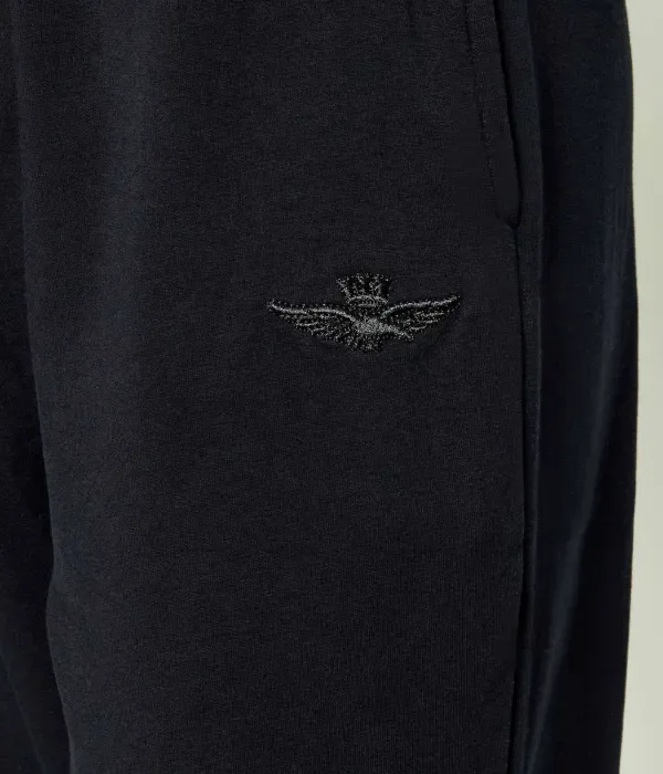 Спортивные штаны regular fit Aeronautica Militare, черный — фото 4