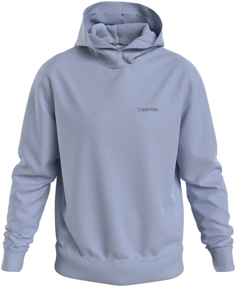 

Толстовка с капюшоном Calvin Klein "ANGLED BACK LOGO HOODIE", цвет Kentucky Blue