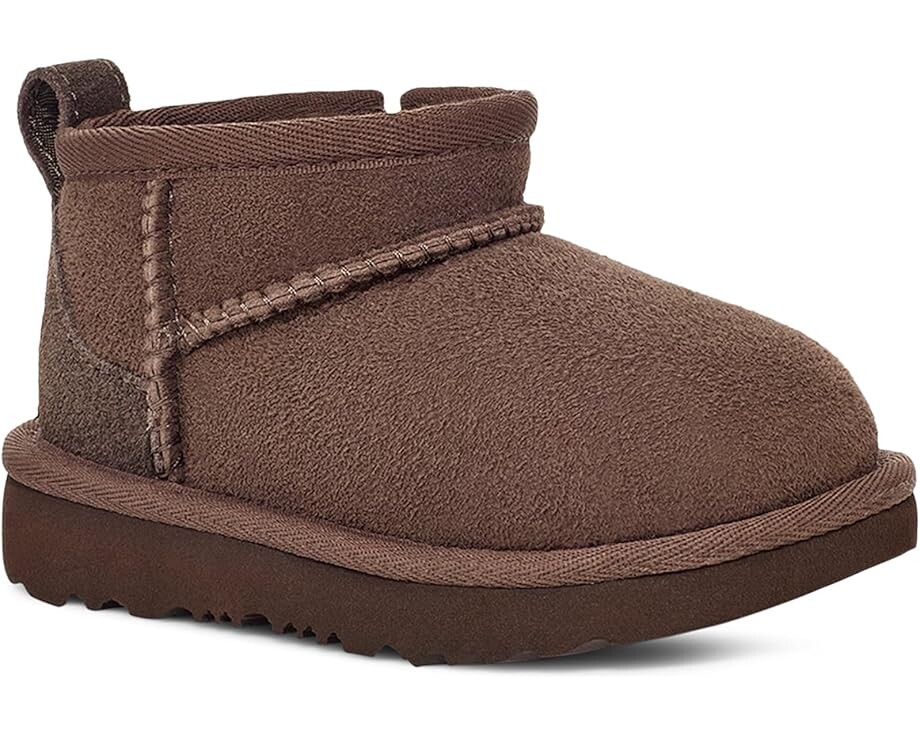 

Ботинки UGG Kids Classic Ultra Mini, цвет Burnt Cedar