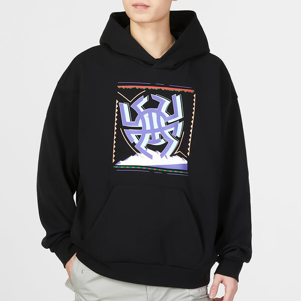Толстовка с капюшоном don excellence hoodie Adidas, черный — фото 3