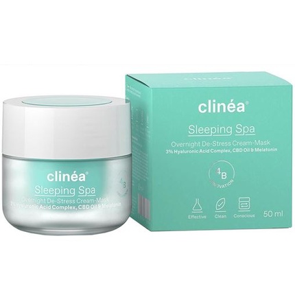 

Ночной крем Clinea Clinea Night Cream Sleeping Spa De-Stress Face Cream-Mask Night 50ml
