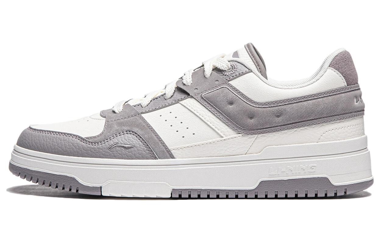 

Кроссовки LINING Tianji 2.0 Skateboarding Shoes Men Low-top White/Gray, белый/серый