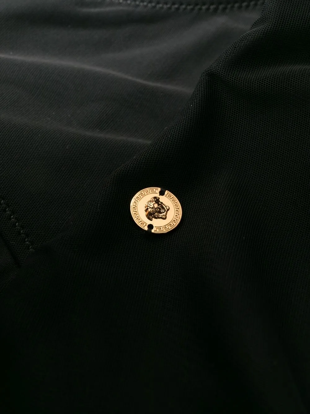 Купальник на одно плечо VERSACE, черный — фото 3