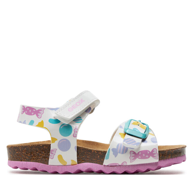

Сандалии Geox B Sandal Chalki Girl B922RA 000HH C0653 M White/Multicolor, белый