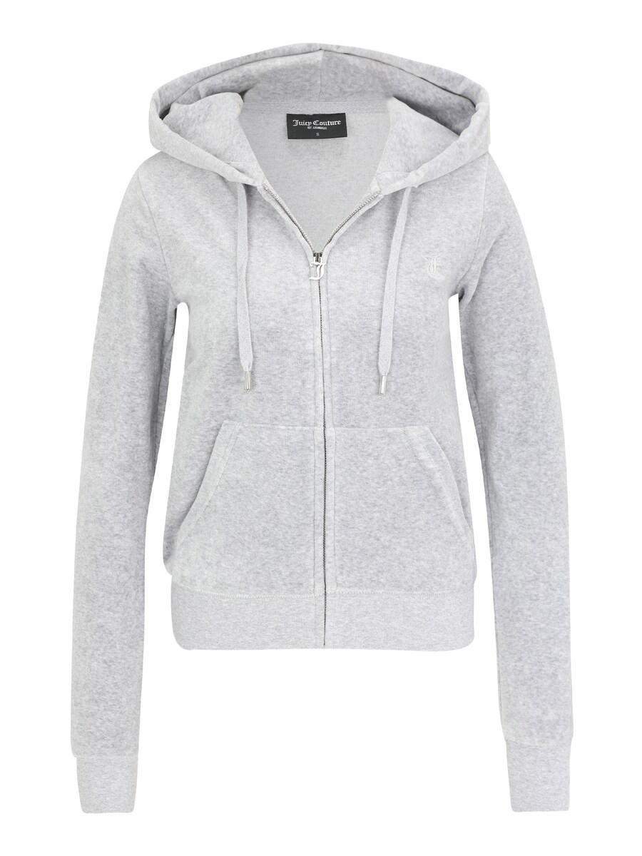 

Толстовка с капюшоном на молнии Juicy Couture Tall ROBERTSON, светло-серый