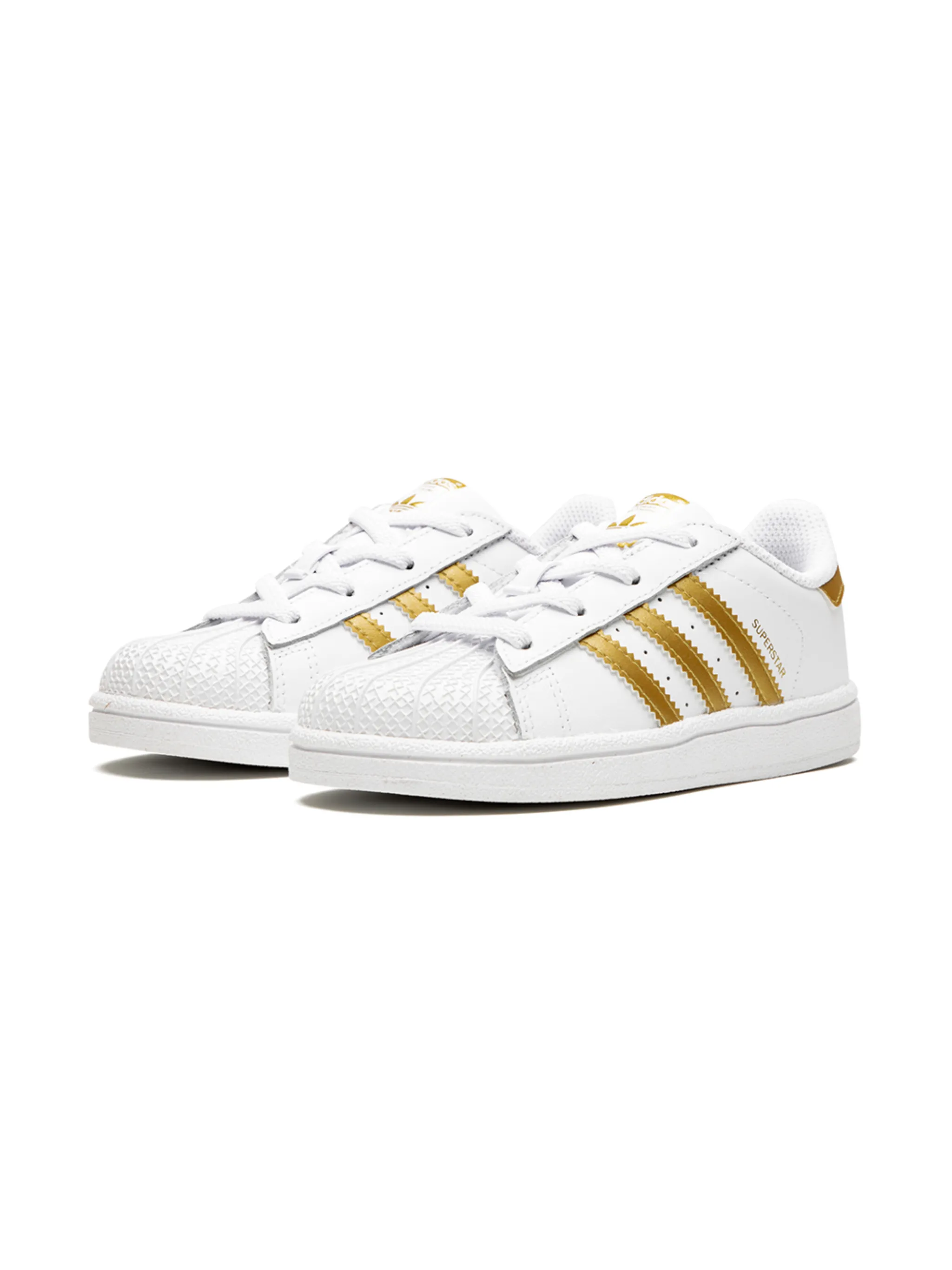 Кеды Superstar I Adidas Kids, белый — фото 2