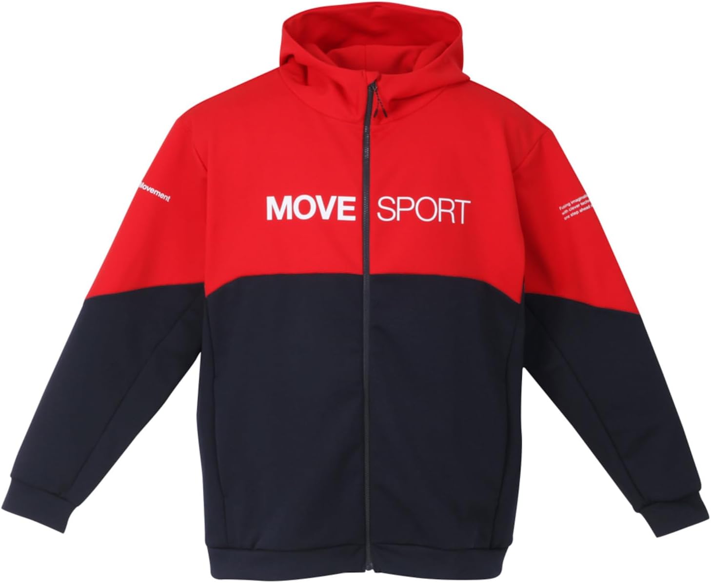 

Толстовка с капюшоном Move Sports, на молнии, мужская, синий