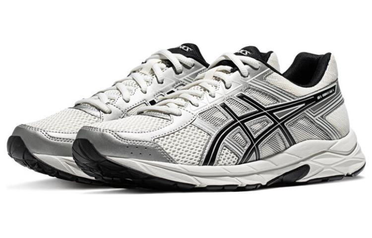 Кроссовки Asics Gel-Contend 4 Мужчины, Белый/Серебристый — фото 2
