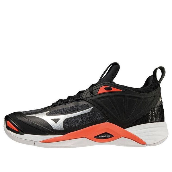 

Кроссовки wave momentum 2 'black' Mizuno, черный