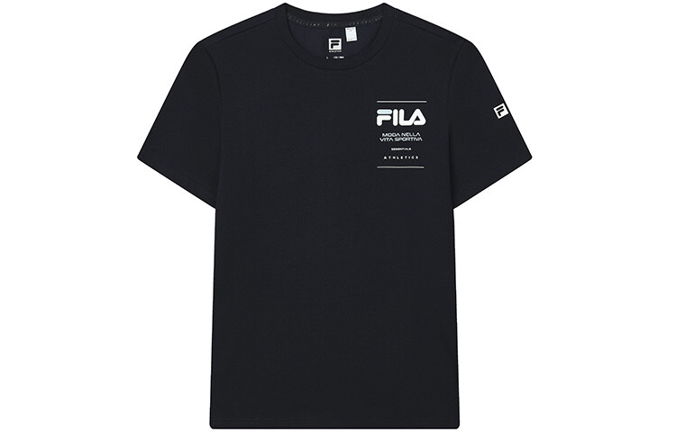 

Футболка мужская легкая синяя Fila, синий