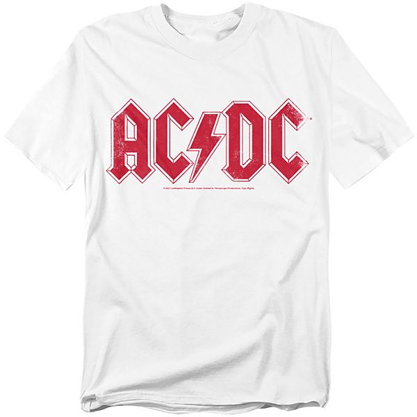 

Футболка с принтом Big & tall ac/dc logo Licensed Character