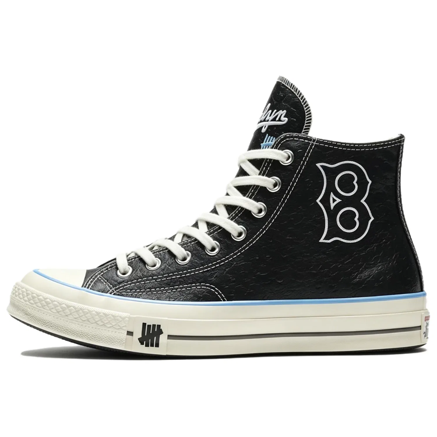 Кеды Converse Chuck 70 Undefeated x Brooklyn Dodgers Black/White