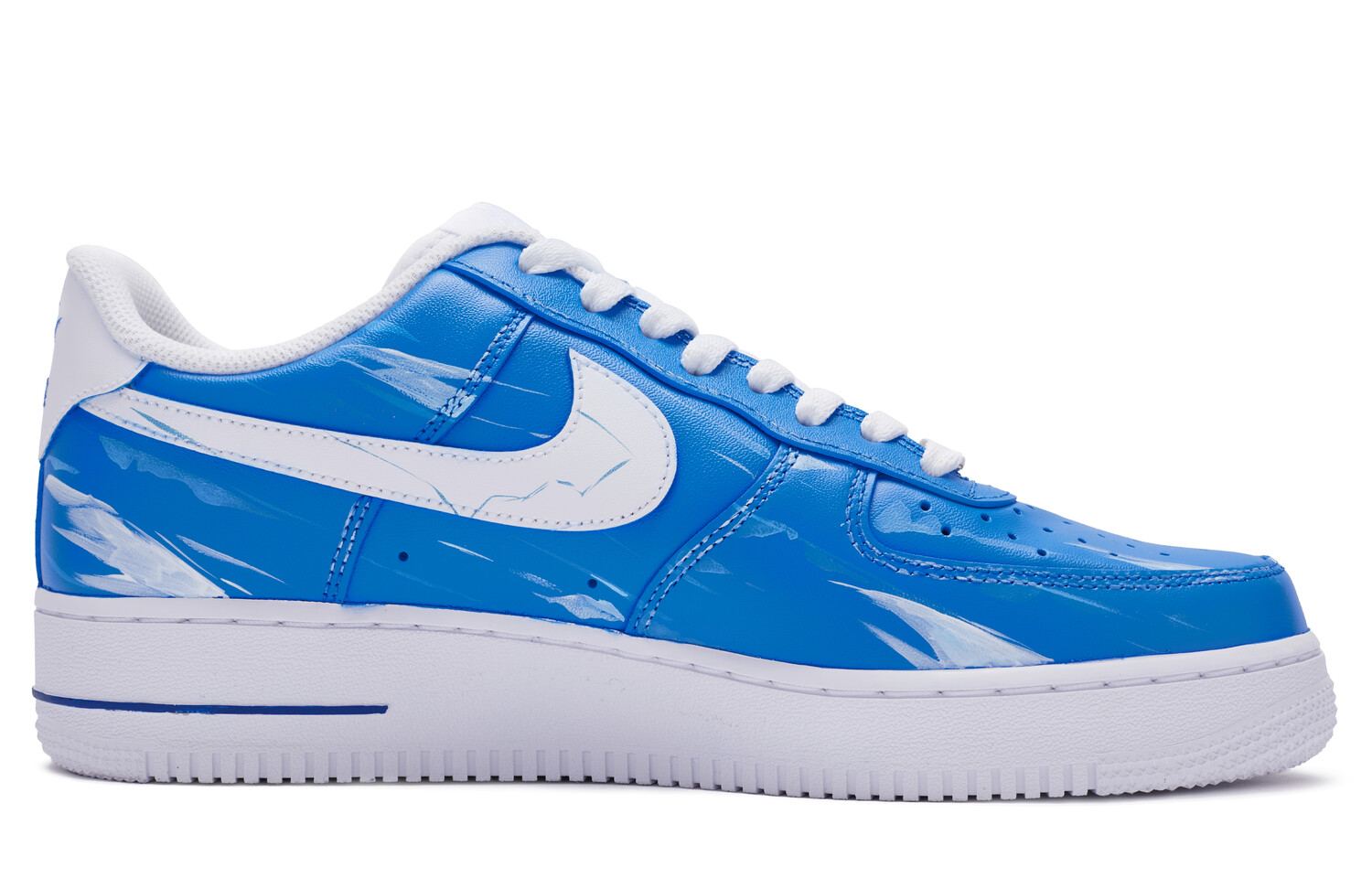 

Кроссовки Nike Air Force 1 Skateboard Shoes Men Low-Top White Blue