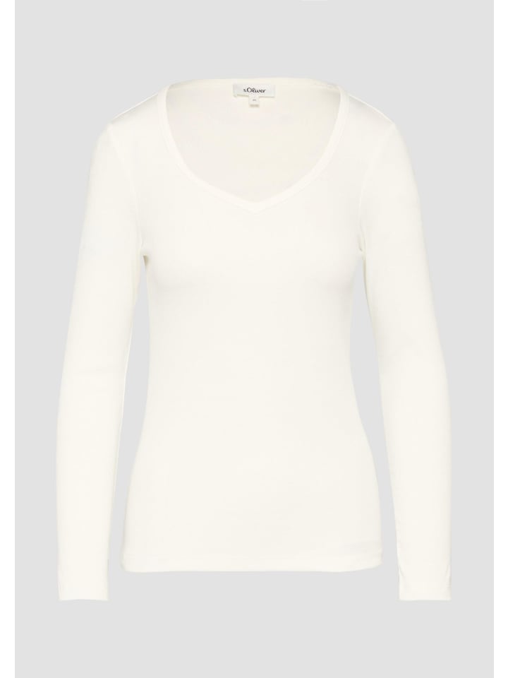 

Футболка в цвете 0210_cream s.Oliver, Хаки, Футболка в цвете 0210_cream s.Oliver