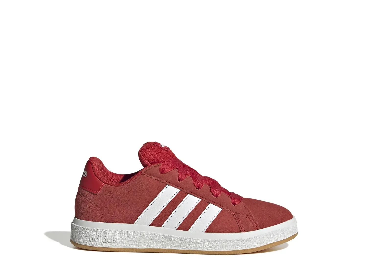 Кроссовки Adidas Grand Court '00s Sneaker - Kids', красные — фото 3