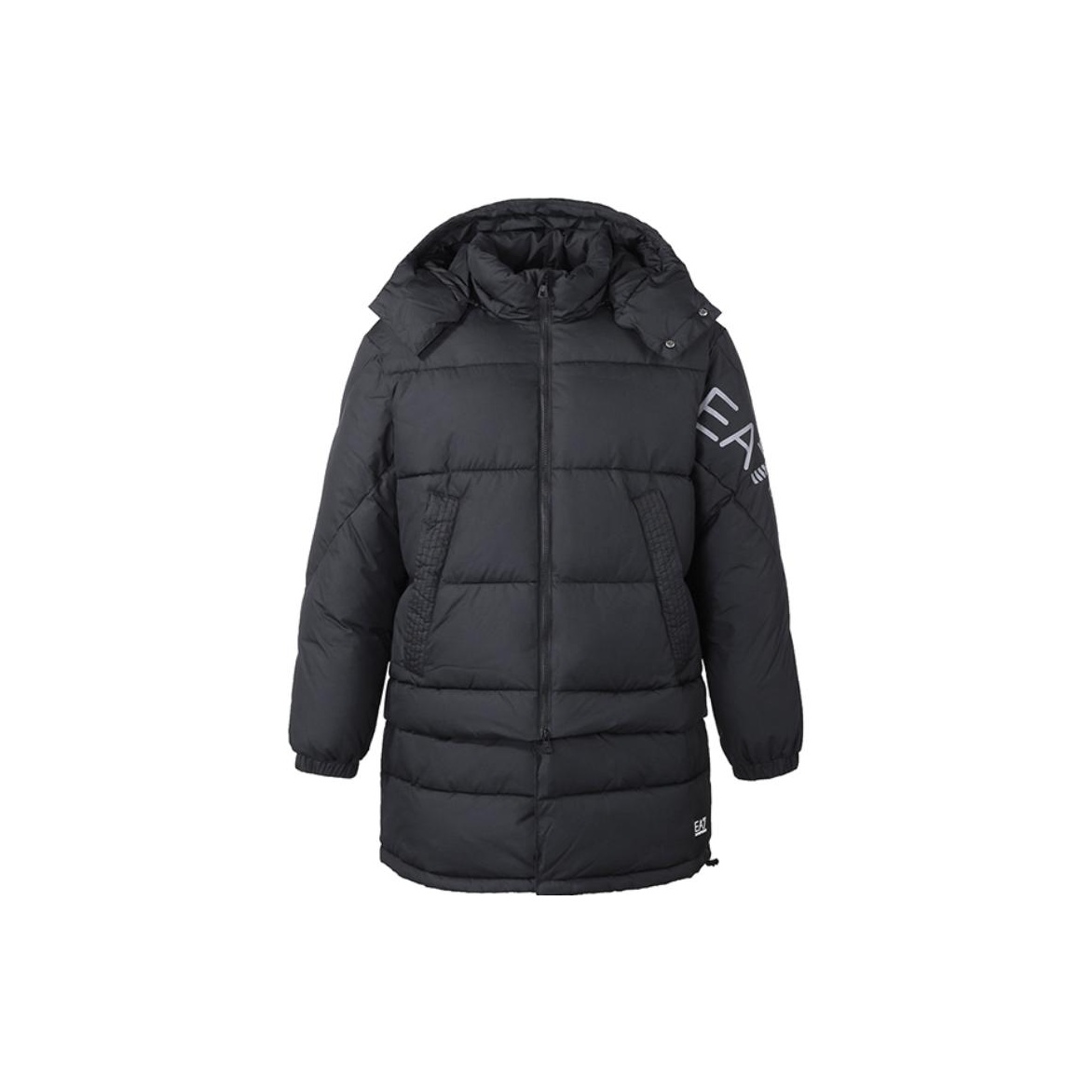 

EMPORIO ARMANI Куртка утепленная горная с капюшоном, Black