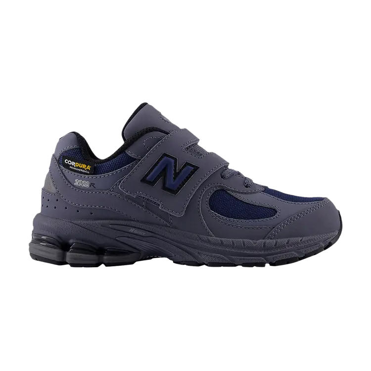 

Кроссовки New Balance 2002R Hook & Loop Little Kid Wide Cordura Pack - Dark Arctic Grey, серый