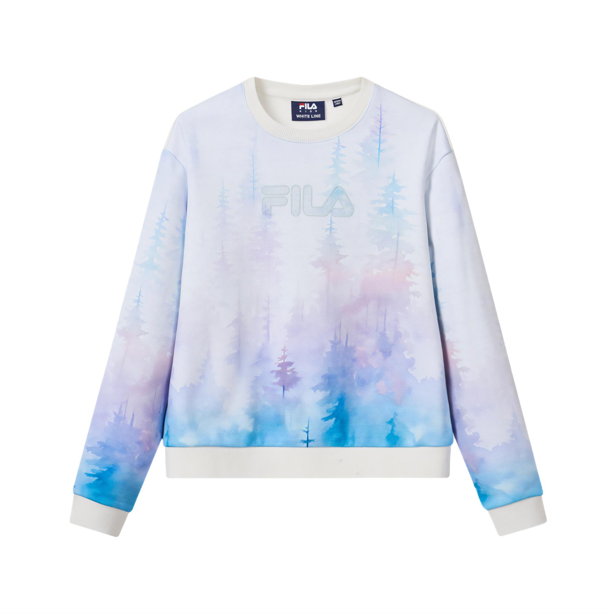 

Свитшот с принтом по всей поверхности для подростков FILA KIDS, All Over Print