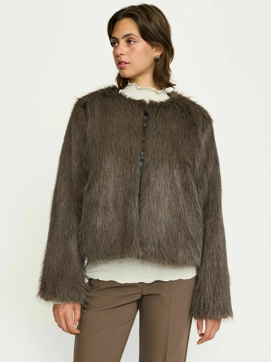 

Куртка межсезонная Soft Rebels SREstelle, коричневый