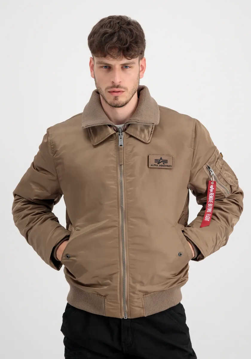 

Куртка-бомбер Alpha Industries " Alpha Industries Мужчины - Куртки-бомберы CWU Jet Blast", коричневый