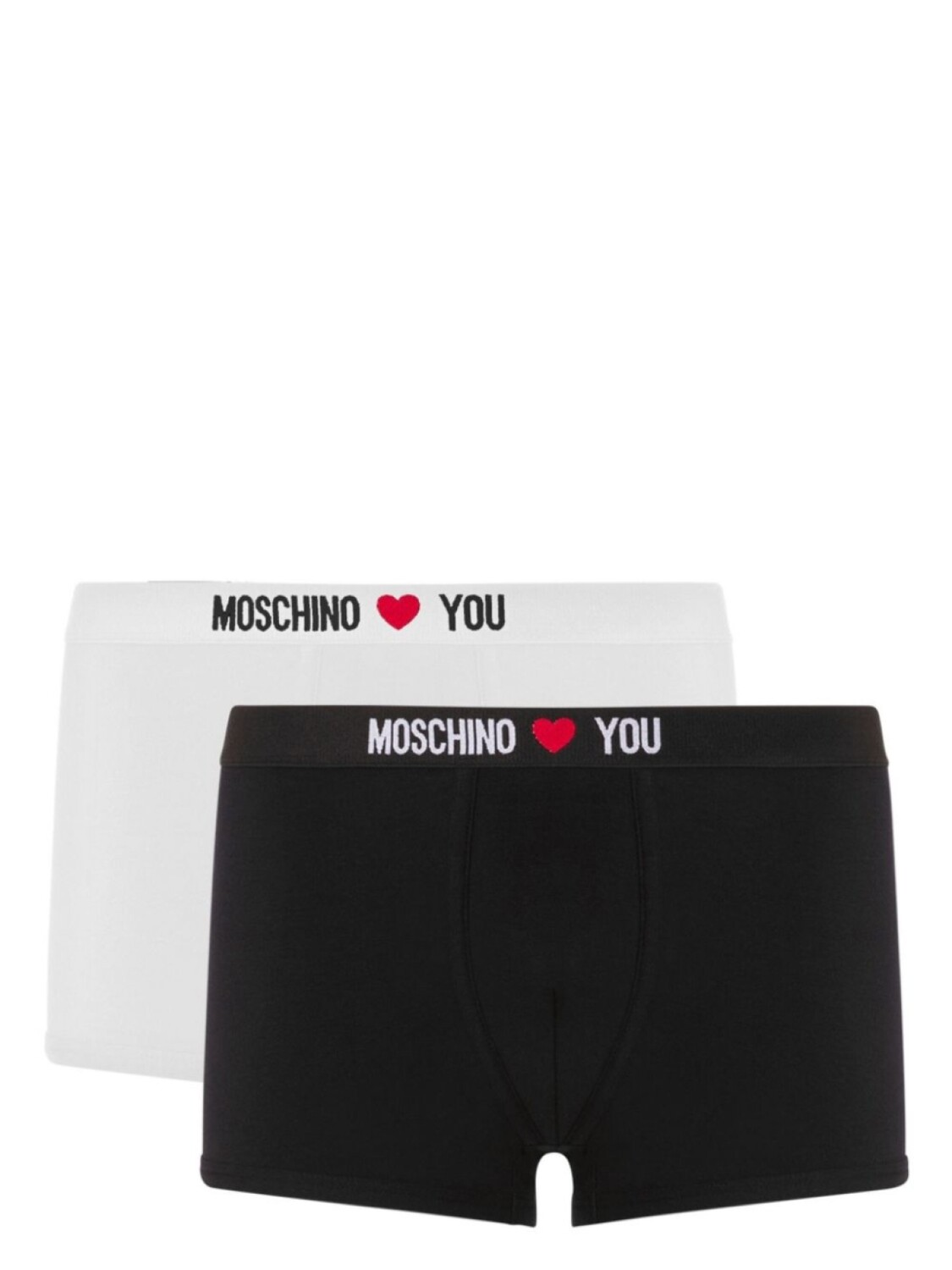 

Moschino комплект из двух боксеров с логотипом, черный