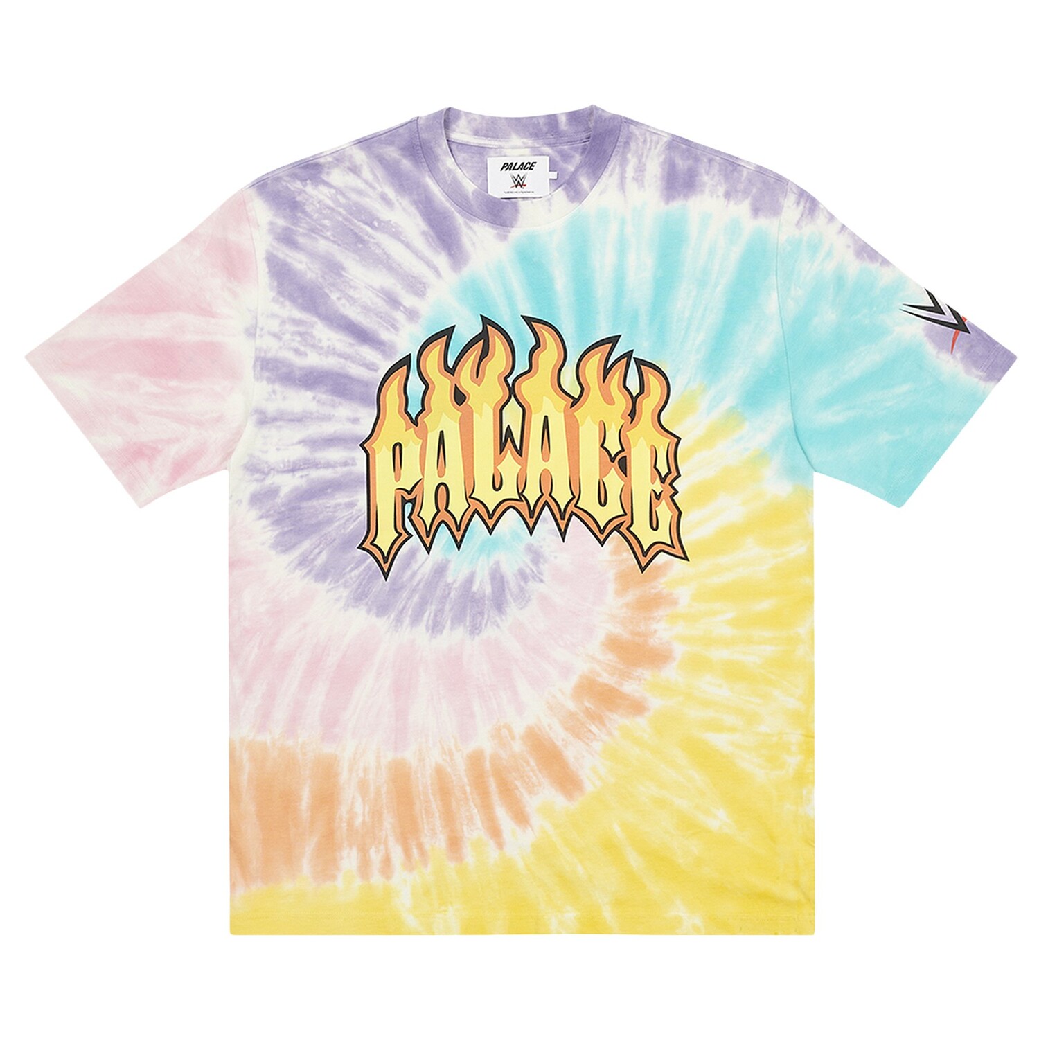 

Футболка Palace x WWE Dude с надписью Tie-Dye