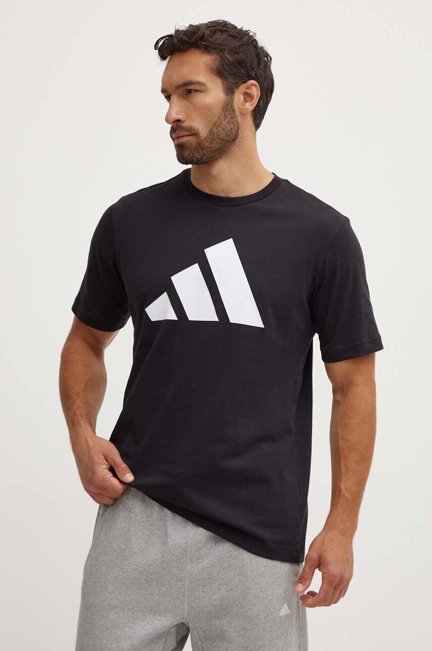 

Футболка Adidas из хлопка, черный