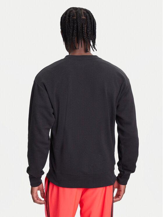 Толстовка обычного кроя Essentials Big Logo JE8949 Adidas, черный — фото 3