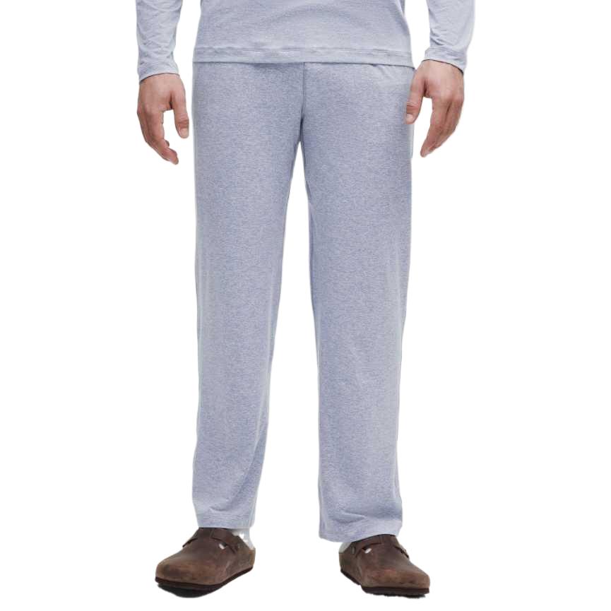 

Мягкие джерси повседневные брюки мужские Lululemon, Mixed Color Washed Denim Blue