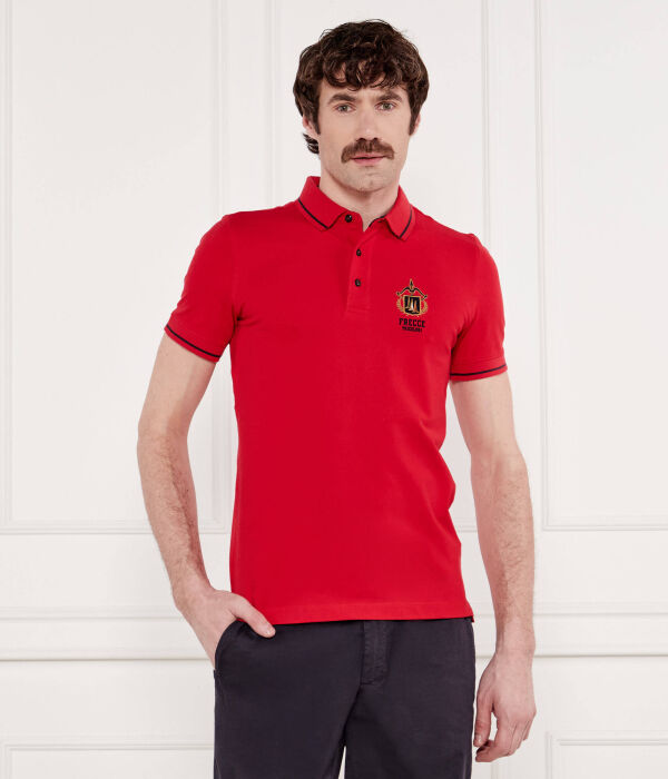 

Рубашка поло Slim fit Aeronautica Militare, красный