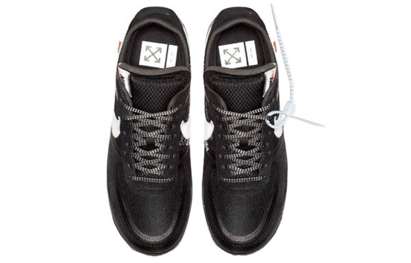 Кроссовки x off white air force 1 low Nike, черный — фото 4