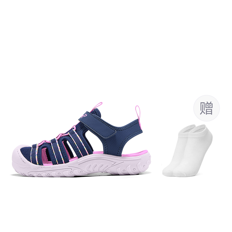 

Skechers Kids Детские сандалии цвета морской волны/светло-фиолетовый
