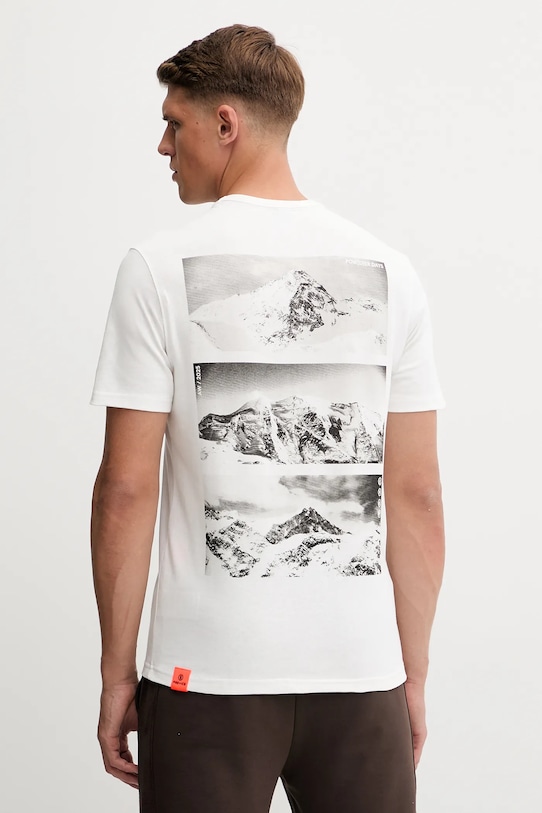 

Хлопковая футболка ADO Bogner Fire+Ice, бежевый